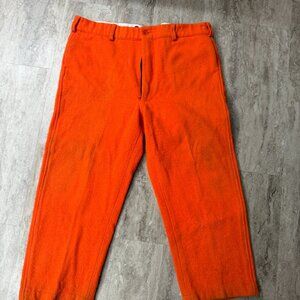 Bemidji Woolen Mills - BLAZE ORANGE - 44x36 Pants - Deer Hunting Outdoor